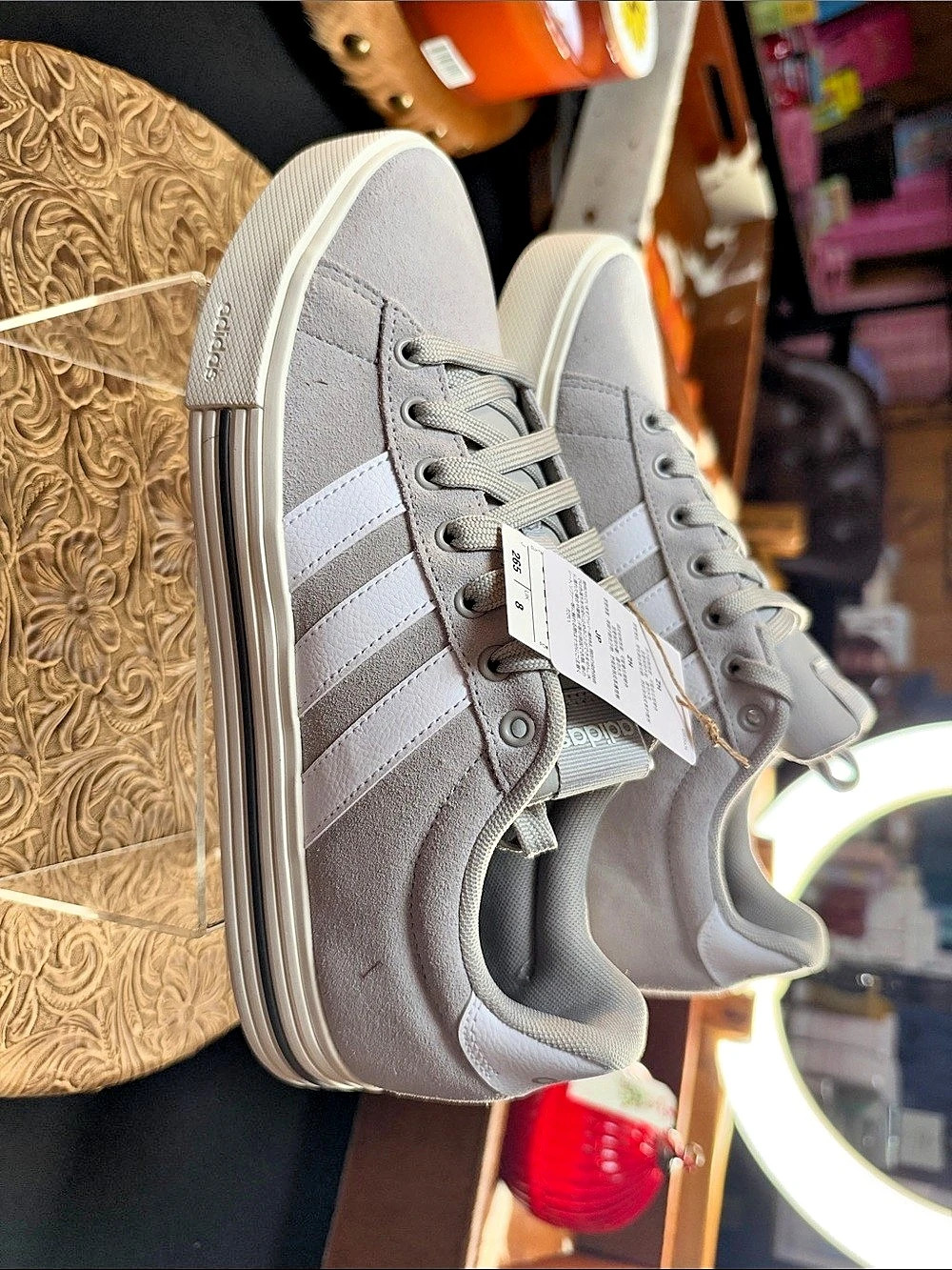 adidas Daily 3.0 Sneaker Gray US 8.5